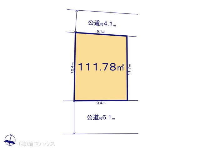 ��ʌ������s�ÐV�c �̓y�n�̊Ԏ��}